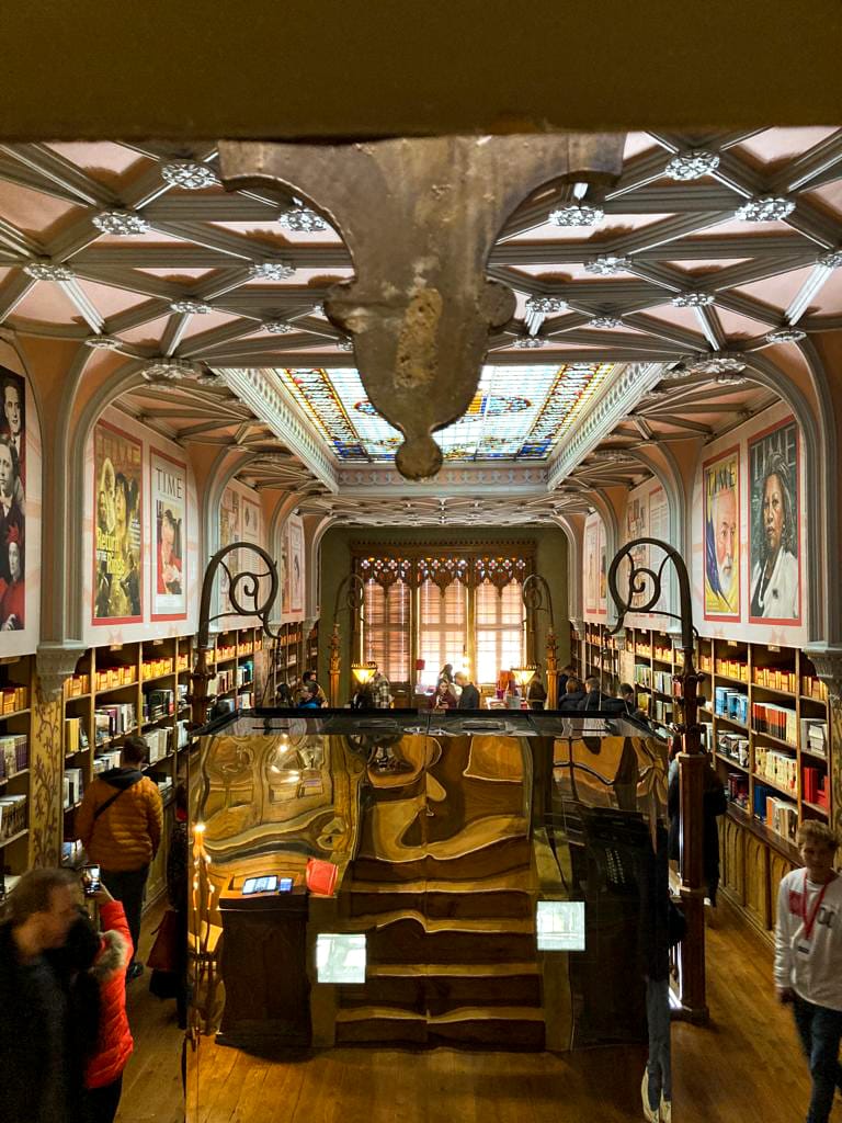 Livraria Lello, City Trip to Porto with a Baby, 