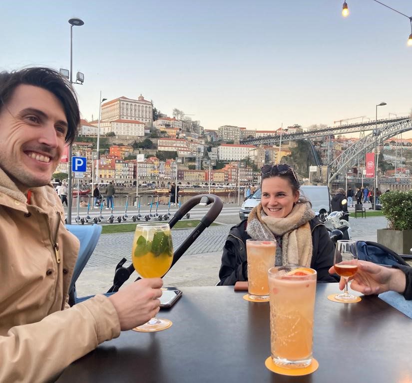 Porto, drinks on the terrace