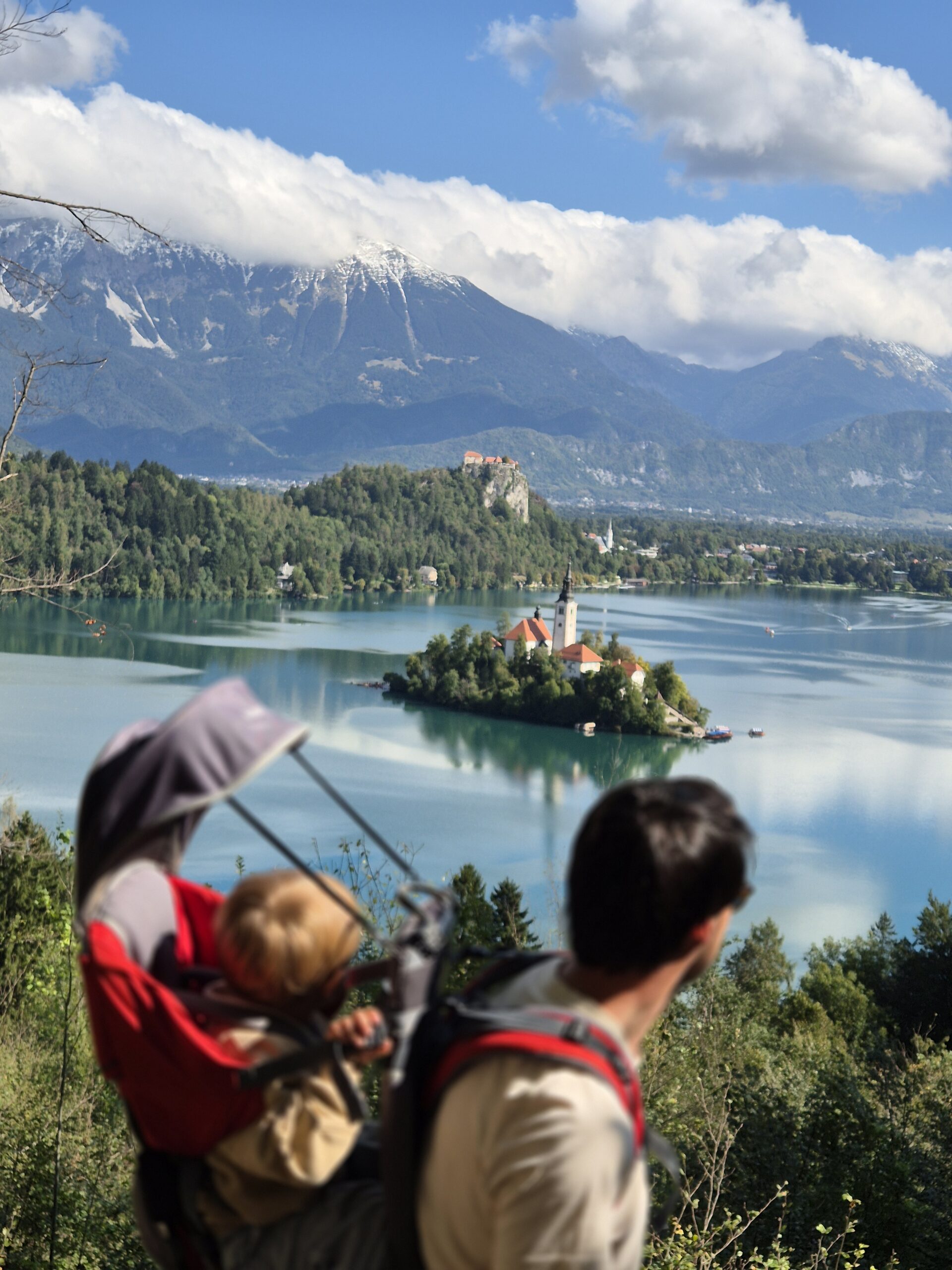 Lake bled Mala osojnica viewpoint | slovenia with kids