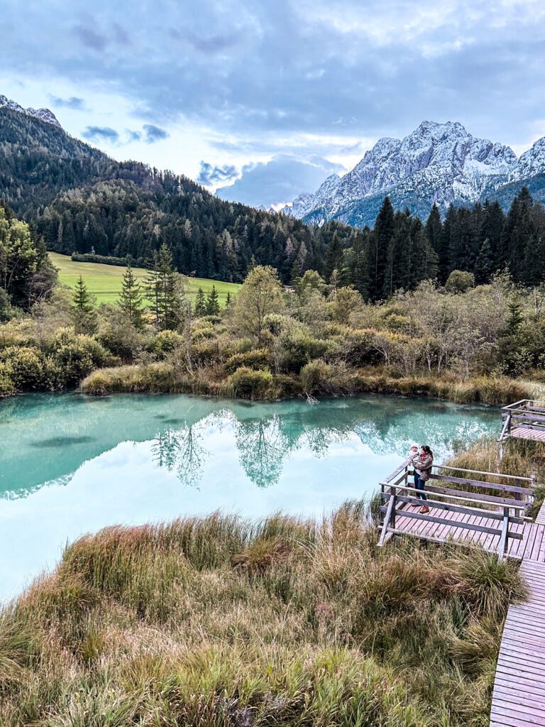 Zelenci nature reserve in Slovenia